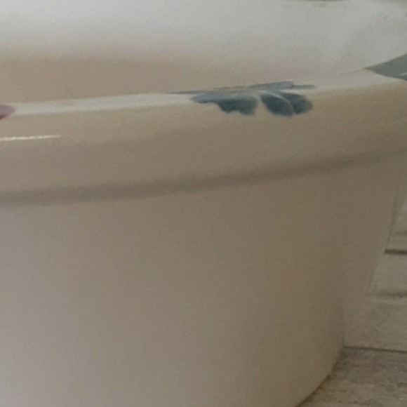 Chaparral Pottery USA Painted Heart Baking Dish Cherry - Picture 7 of 8